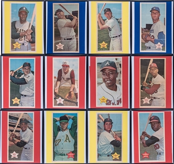 1968 Topps Larger Player Posters Complete Set (24) 